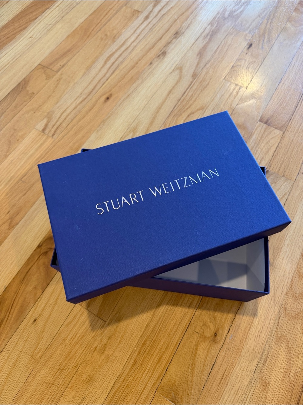 Stuart Weitzman Royal Blue Branded Shoe Box